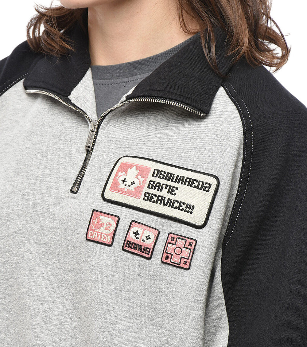 D2 Athletic Panelled Sweatshirt