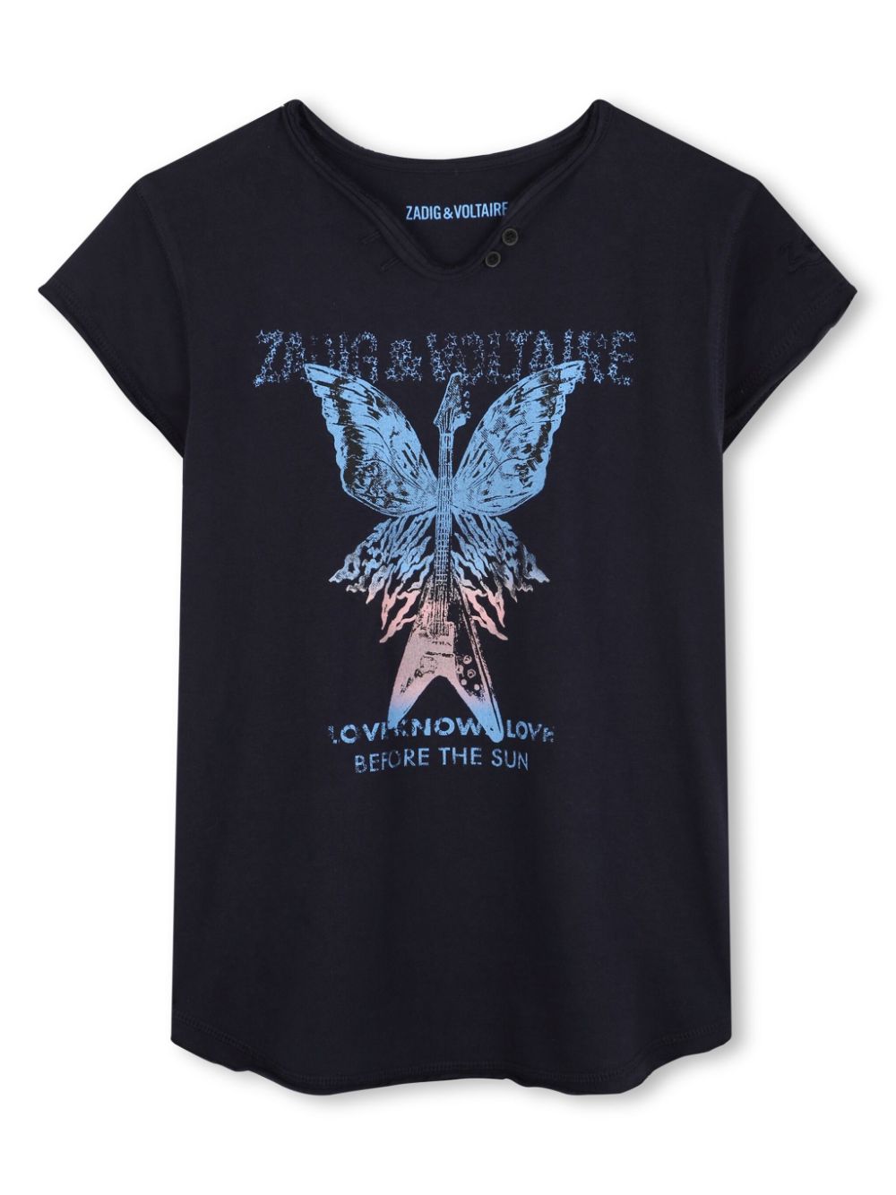 Graphic-print T-shirt - Blue