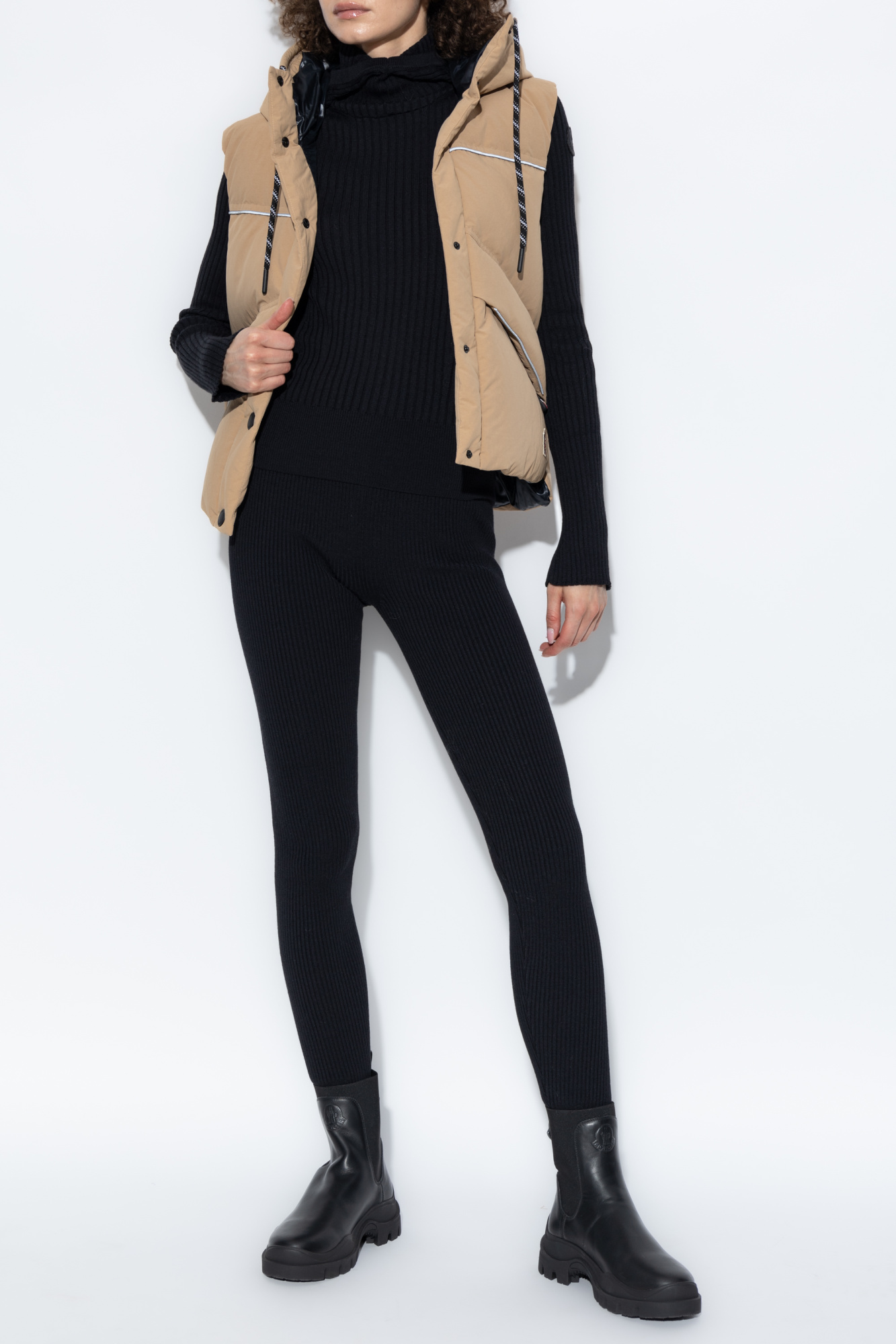 Hooded Sweater, Women's, Black