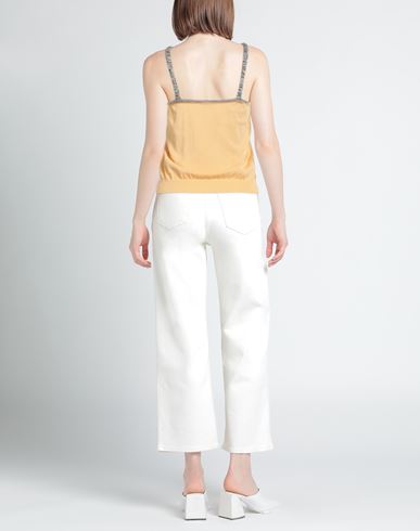 Woman Top Apricot Size L Viscose, Polyamide