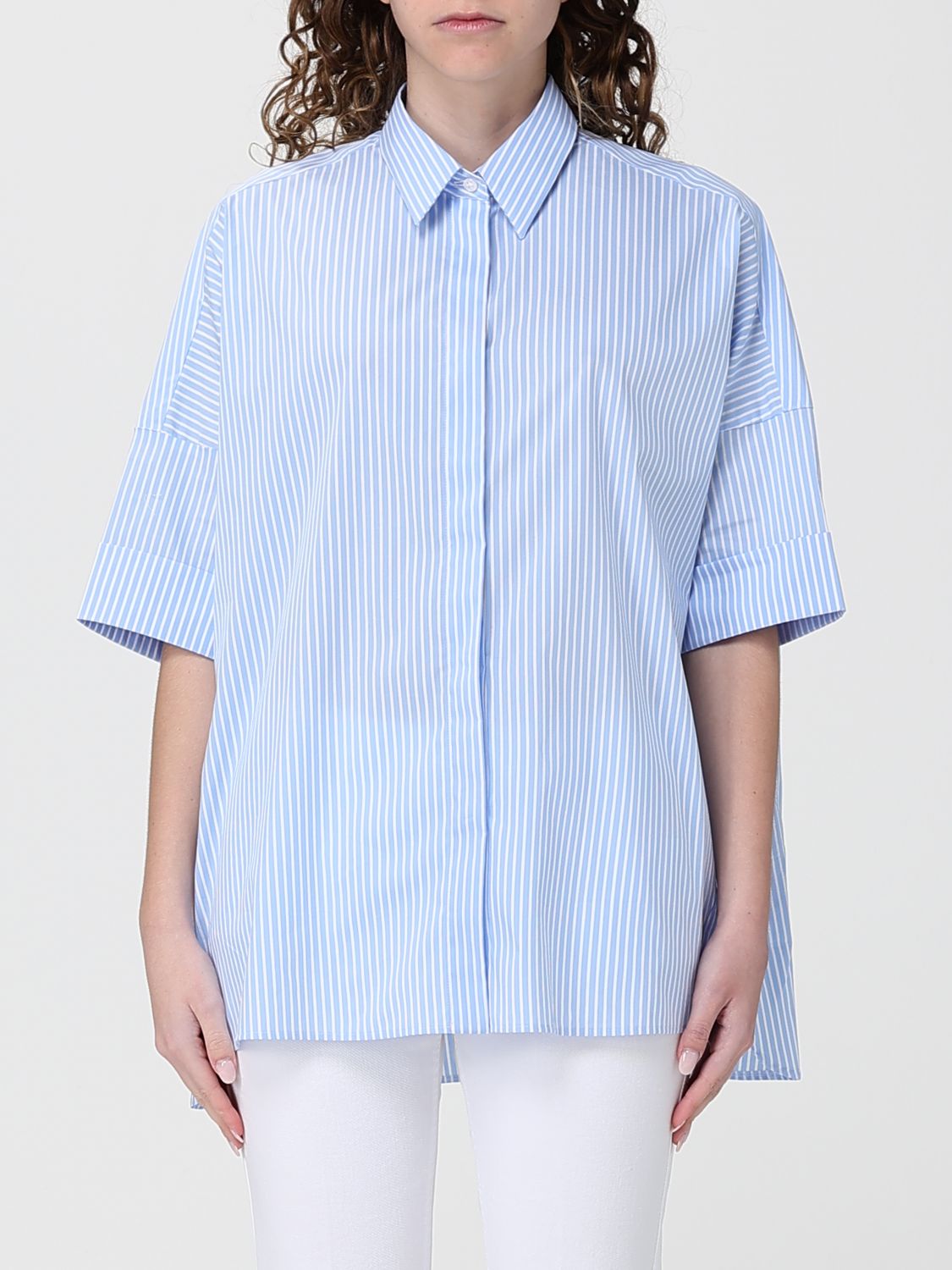 Shirt Woman color Sky