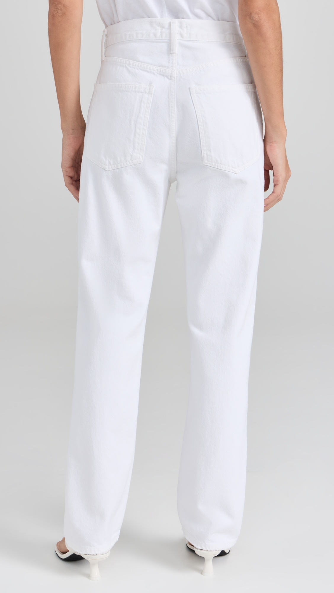 90'S Pinch Waist Jeans Marshmallow