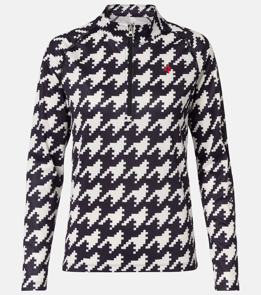 Houndstooth ski top