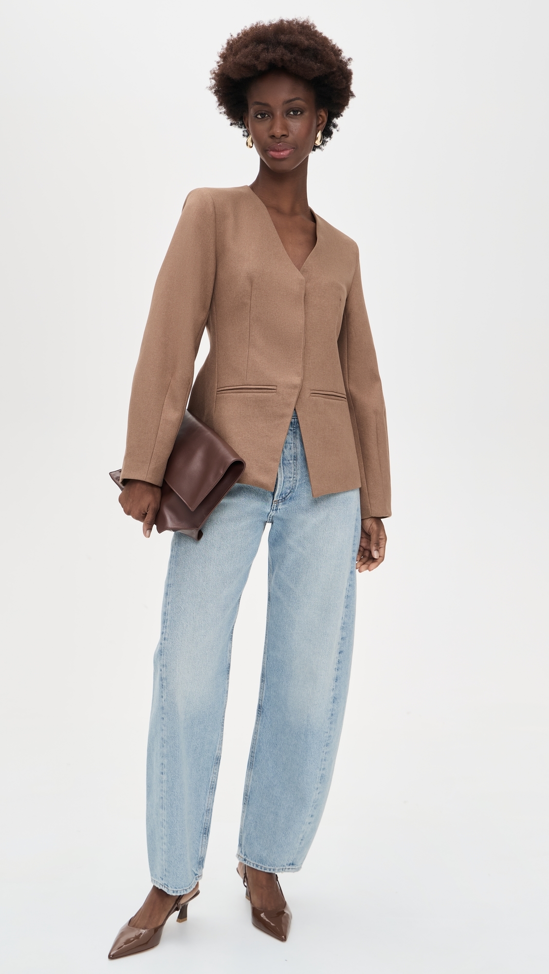 Stanlie Blazer Taupe