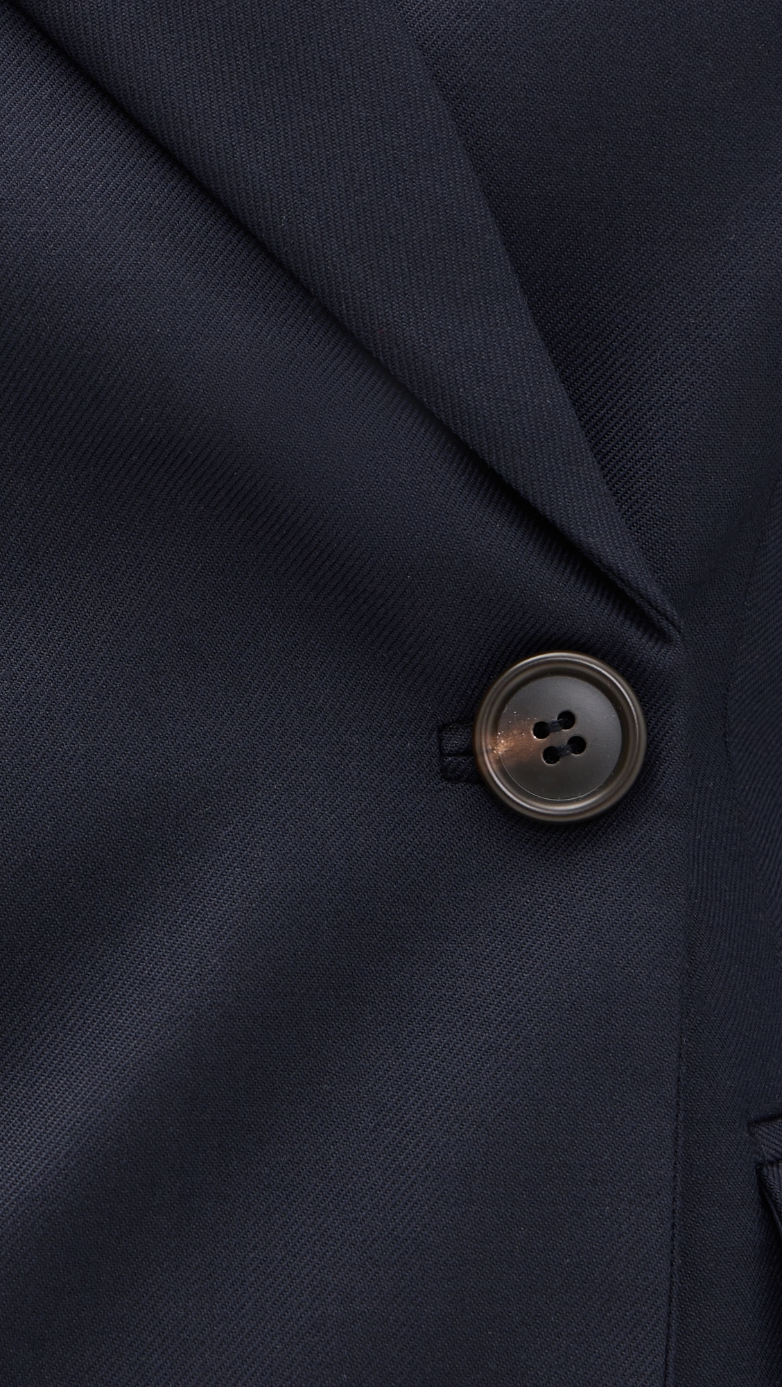 The Mecah Wrap Blazer Navy