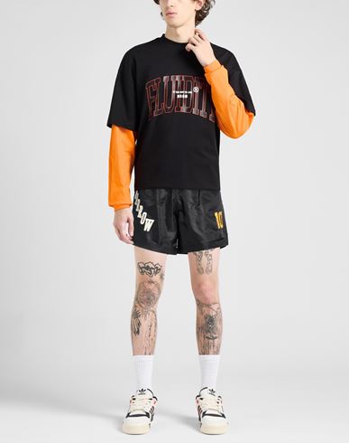 Man Shorts & Bermuda Shorts Black Size M Polyamide