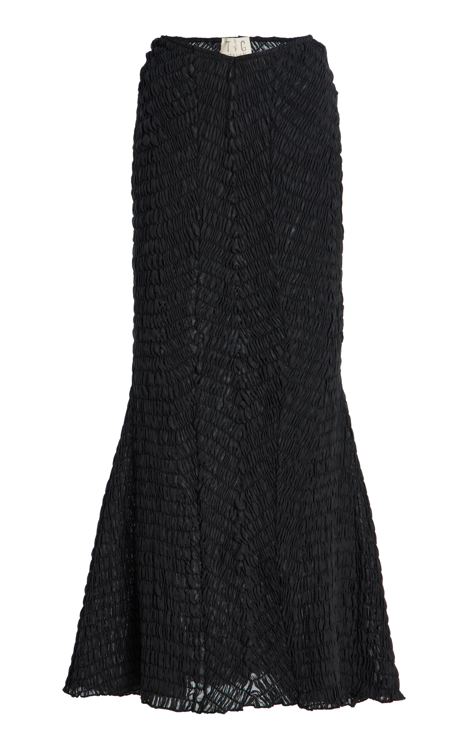 Marla Shirred Maxi Skirt