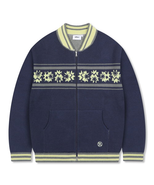 XTK161 Spore Stadium Knit Zip-Up