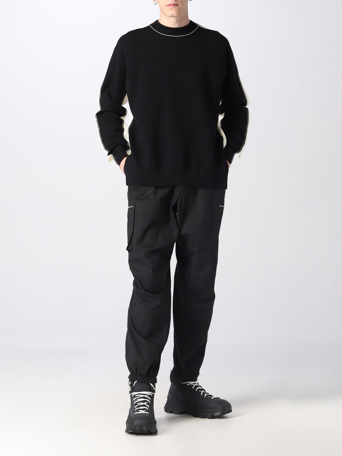 Sweatshirt Men color Black
