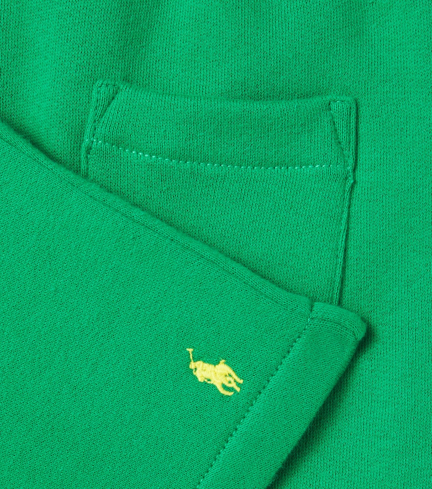 Cotton-blend jersey shorts