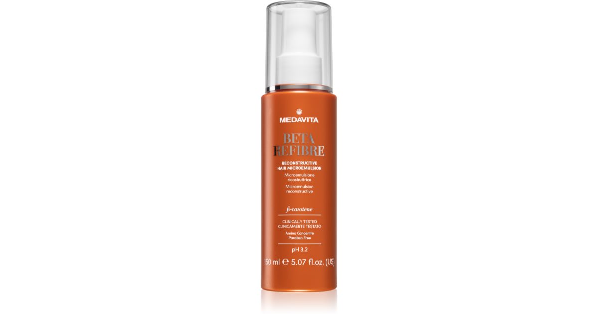 Medavita Beta Refibre Reconstructive Microemulsion 150ml — Hair Seru