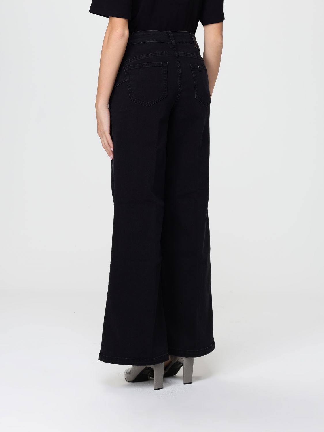 Mid-rise flared jeans - Blue