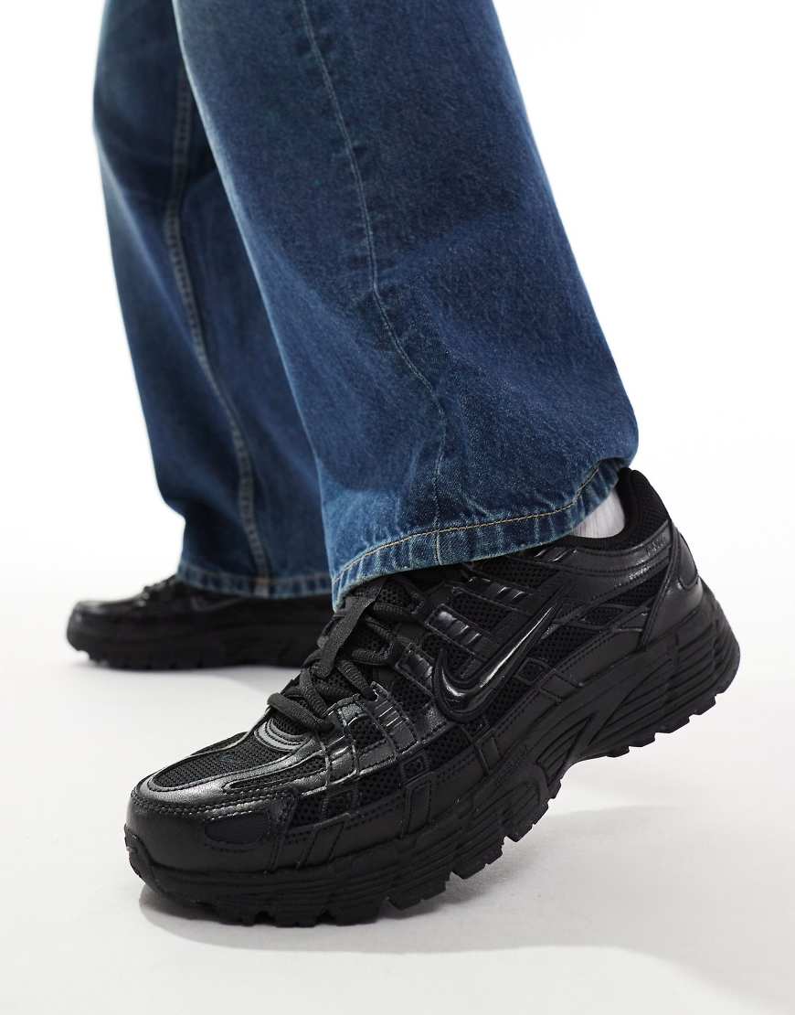 P-6000 sneakers in triple black