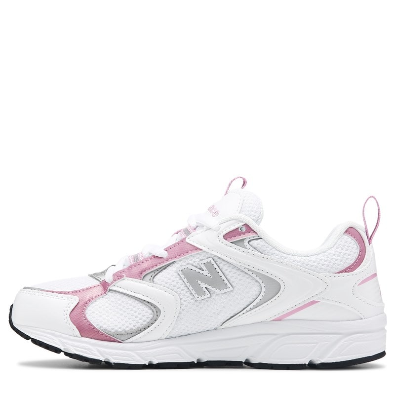 408 Sneakers (White/Silver/Pink)