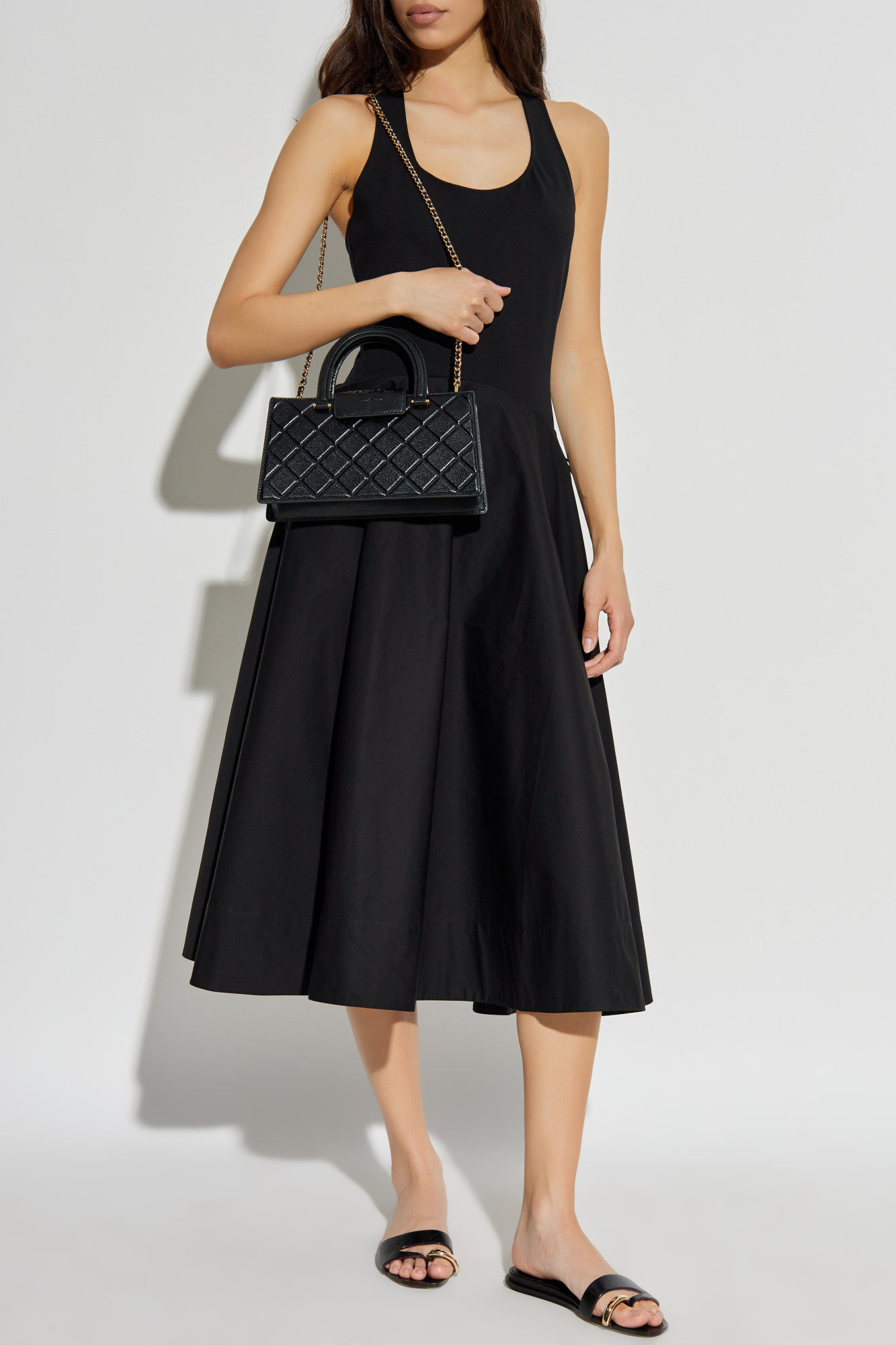 Tory Burch Off-shoulder Dress, Women's, Black