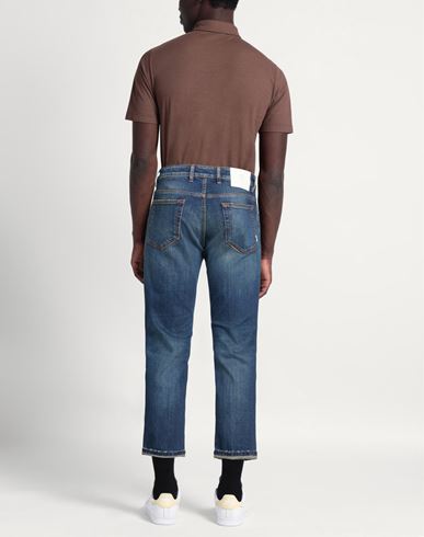 Man Jeans Blue Size 31 Cotton, Elastane
