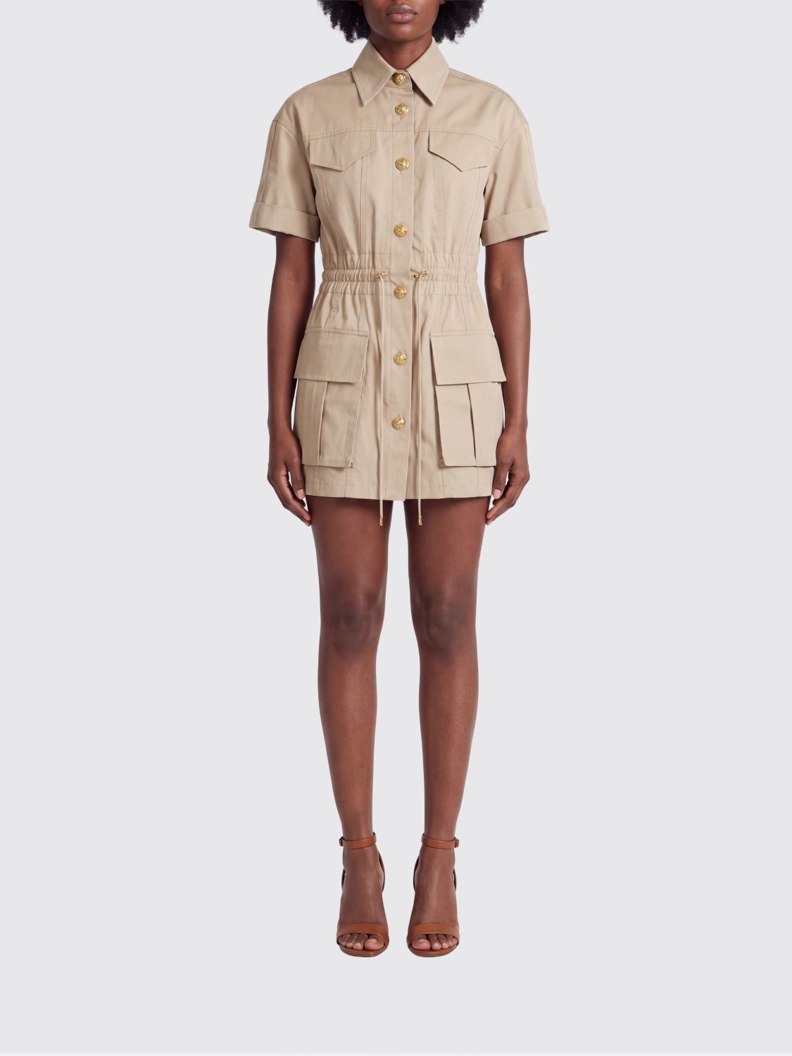 Dress Woman color Beige