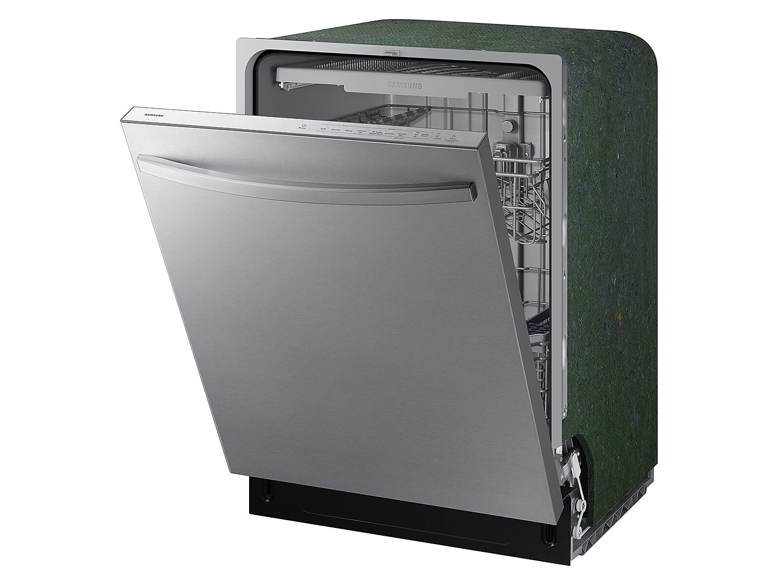 AutoRelease 51dBA Fingerprint Resistant Dishwasher with 3rd Rack in Silver(DW80CG4051SRAA)