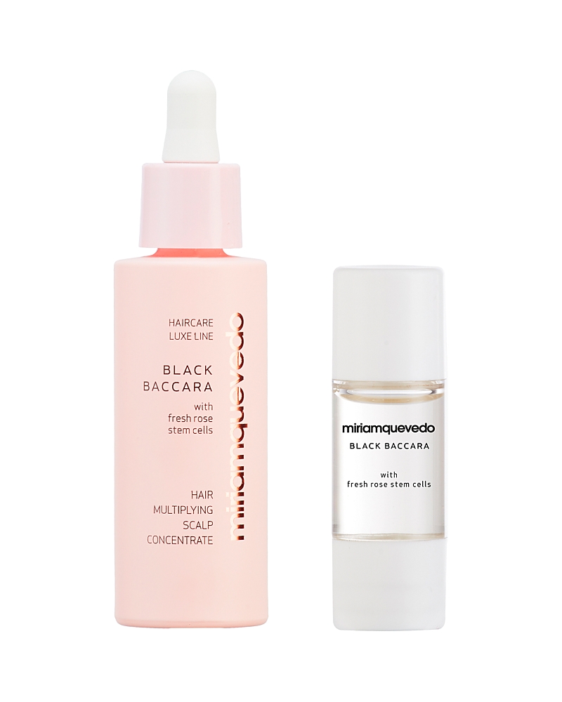 Black Baccara Hair Multiplying Scalp Concentrate + Pre-Treatment Exfoliator