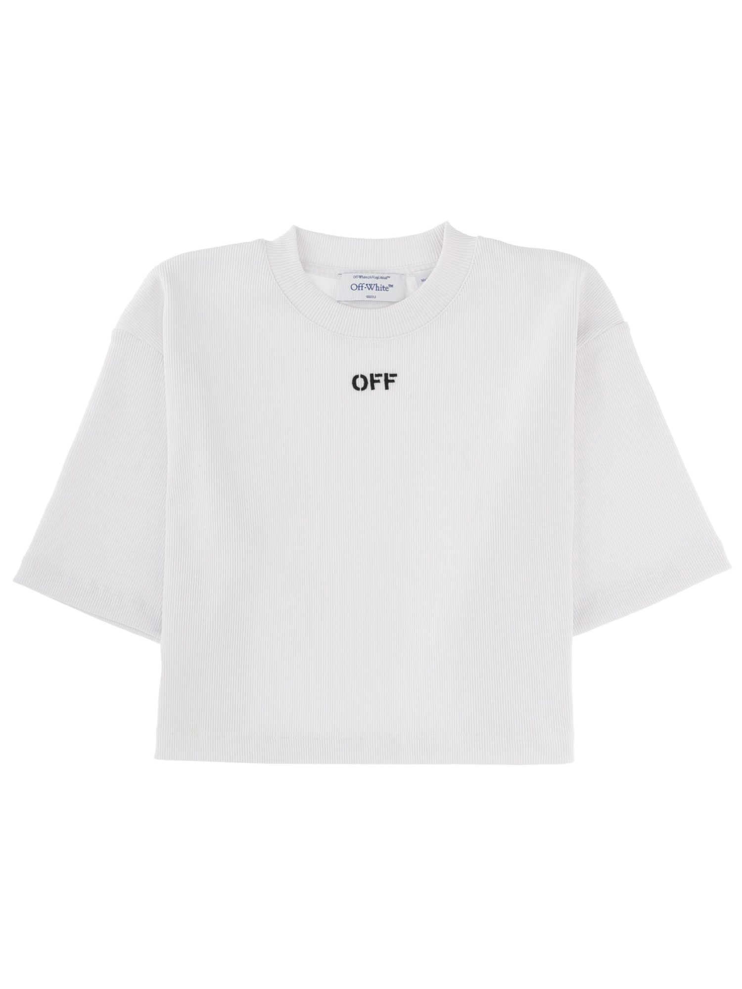 Cropped t-shirt with logo