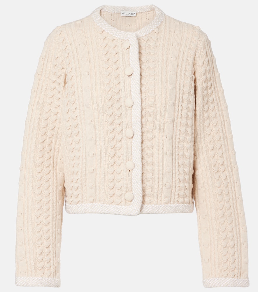 Stef wool-blend cardigan