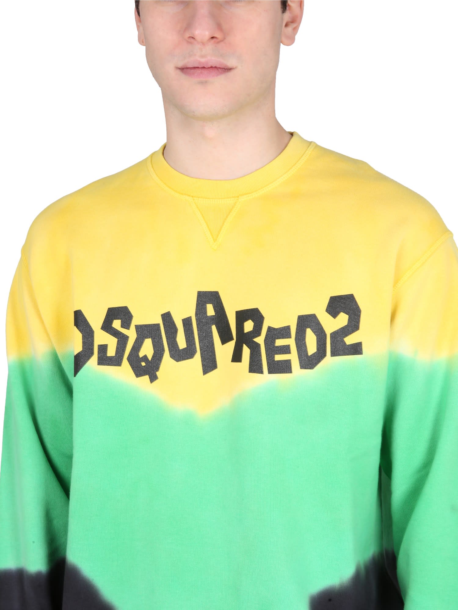 D2 Jamaican Tie & dye Cool Sweatshirt