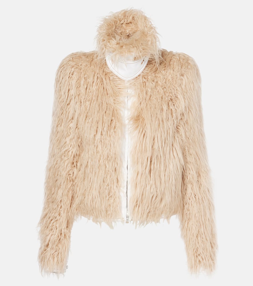 Faux fur jacket