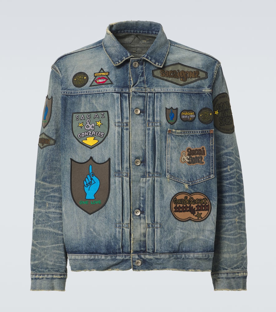 X Mark Gonzales denim jacket