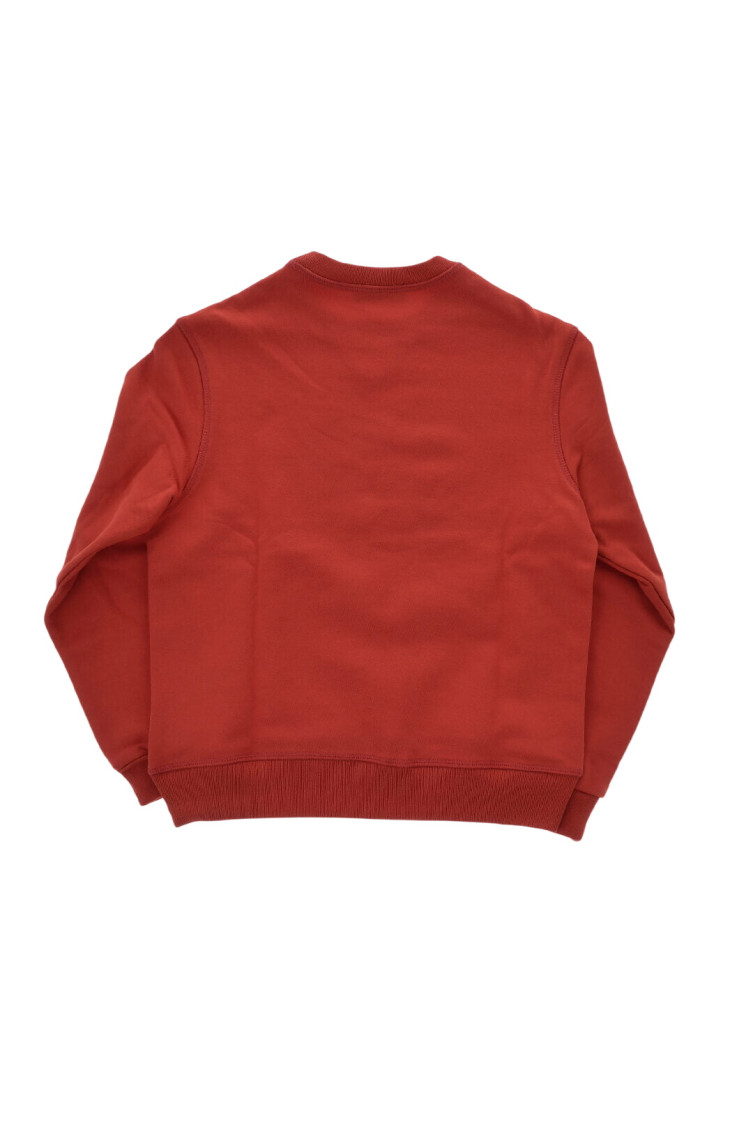 Boys Red Logo Sweatshirt