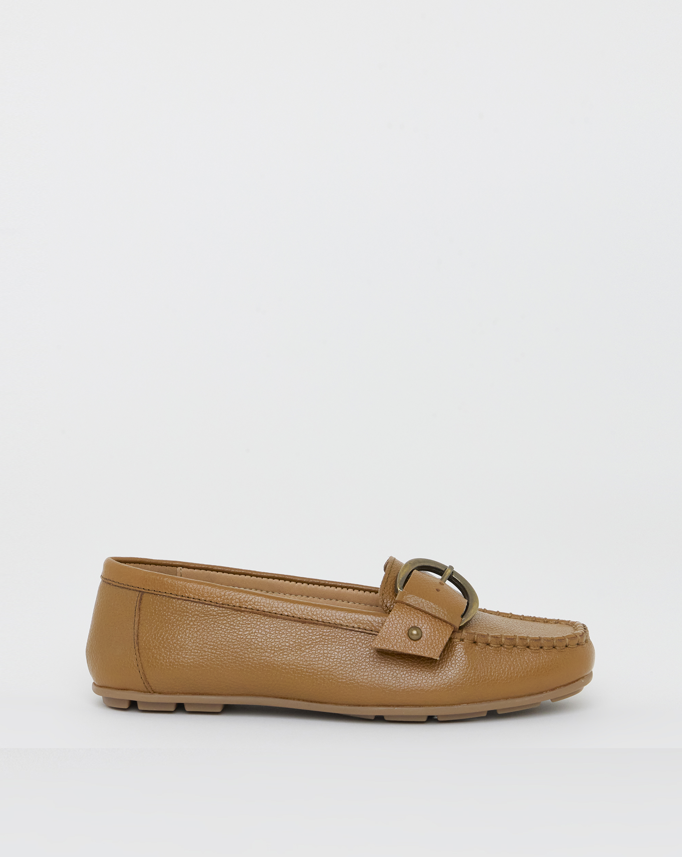 Leather Driving Moccasin Ex Wide