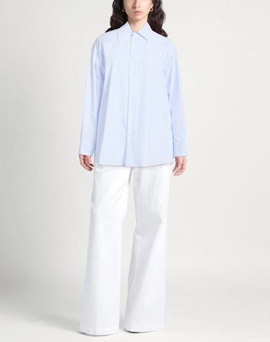 Woman Shirt Azure Size M/L Cotton