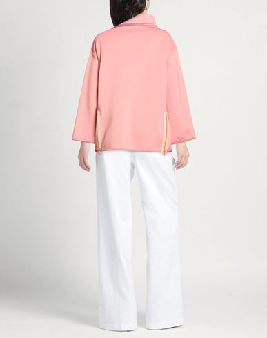 Woman Top Salmon pink Size 6 Viscose, Polyamide, Elastane