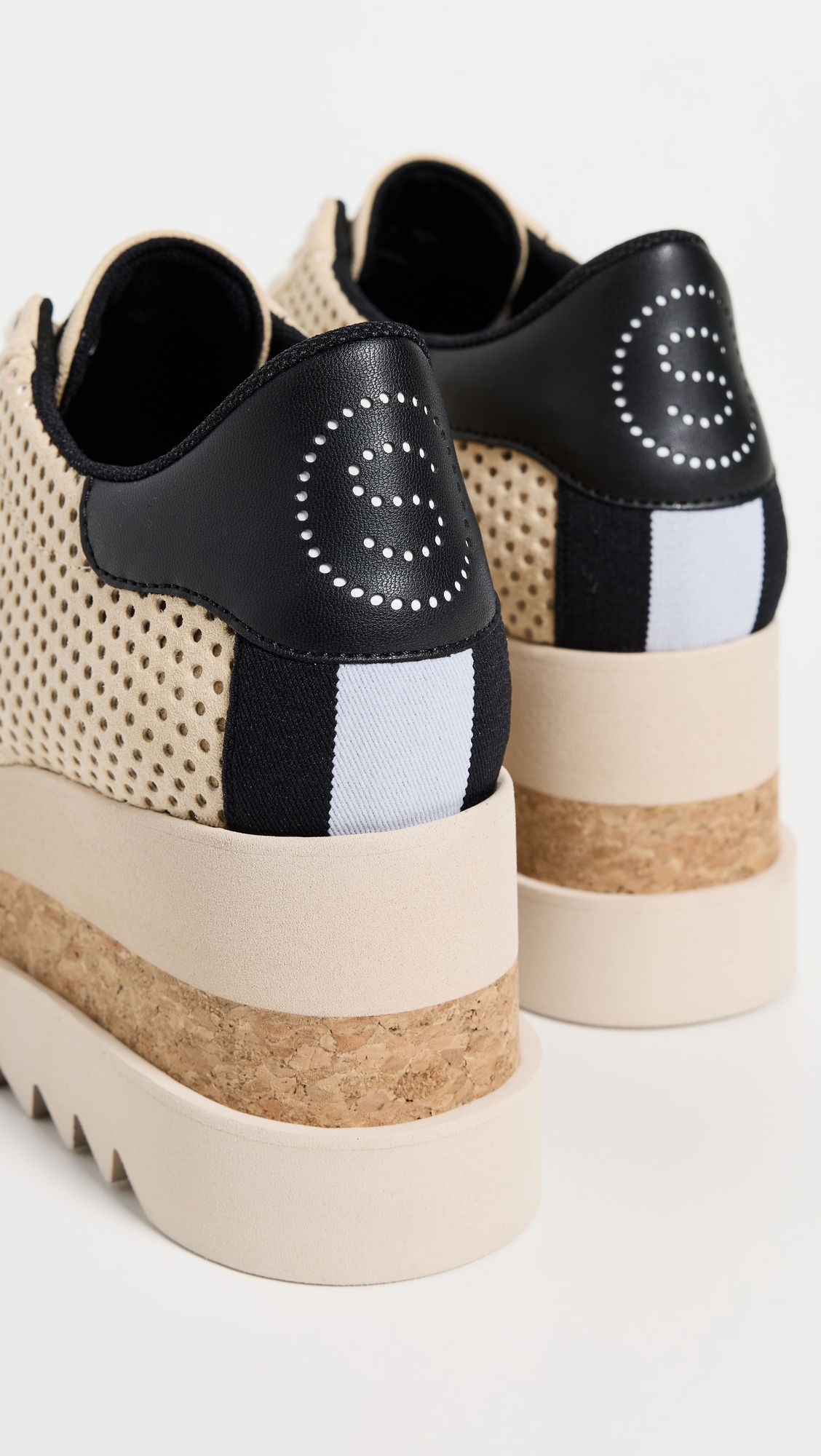 Stella McCartney Sneakelyse Alter Suede Sneakers Dust