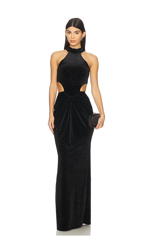 Mariandree Gaitan Corina Dress in Black. XL also in XS, S