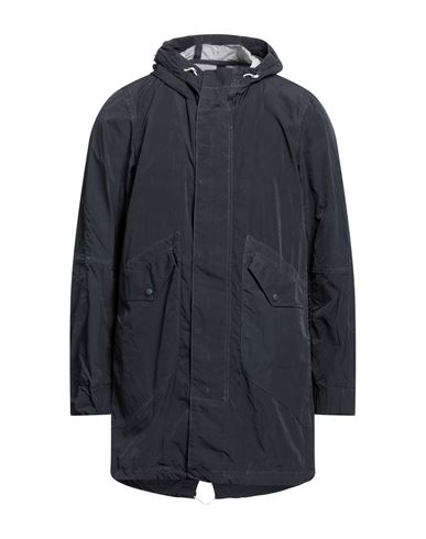 Man Overcoat & Trench Coat Midnight blue Size XL Polyethylene, Nylon