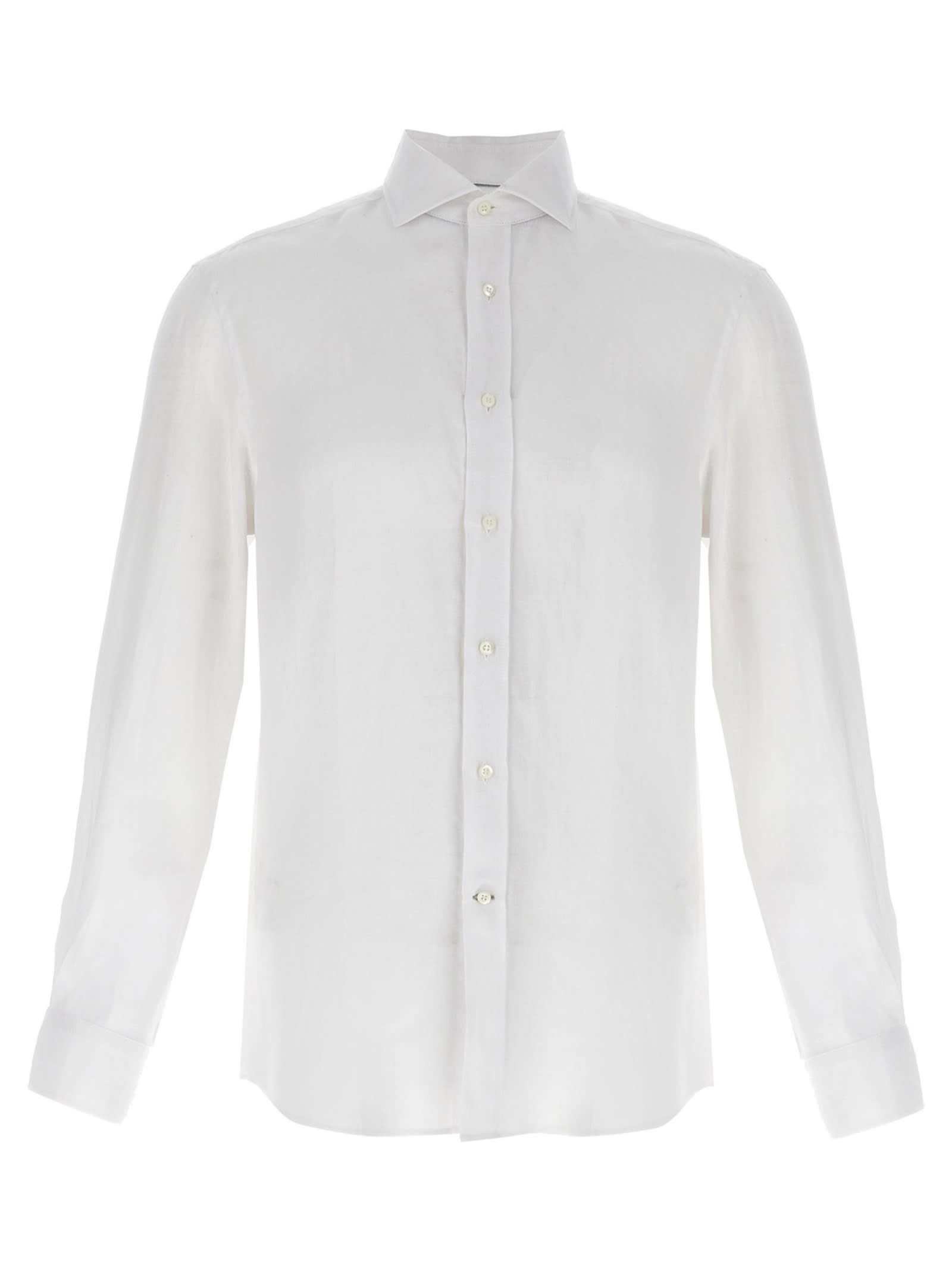 Eco-linen shirt - White