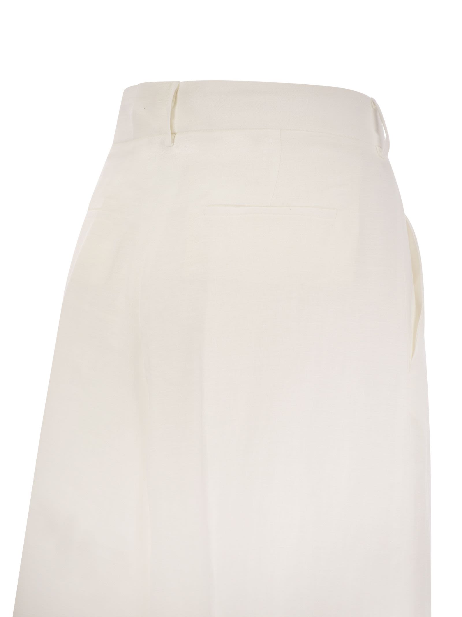 Antonelli Firenze Tulipano Linen Wide Trouser