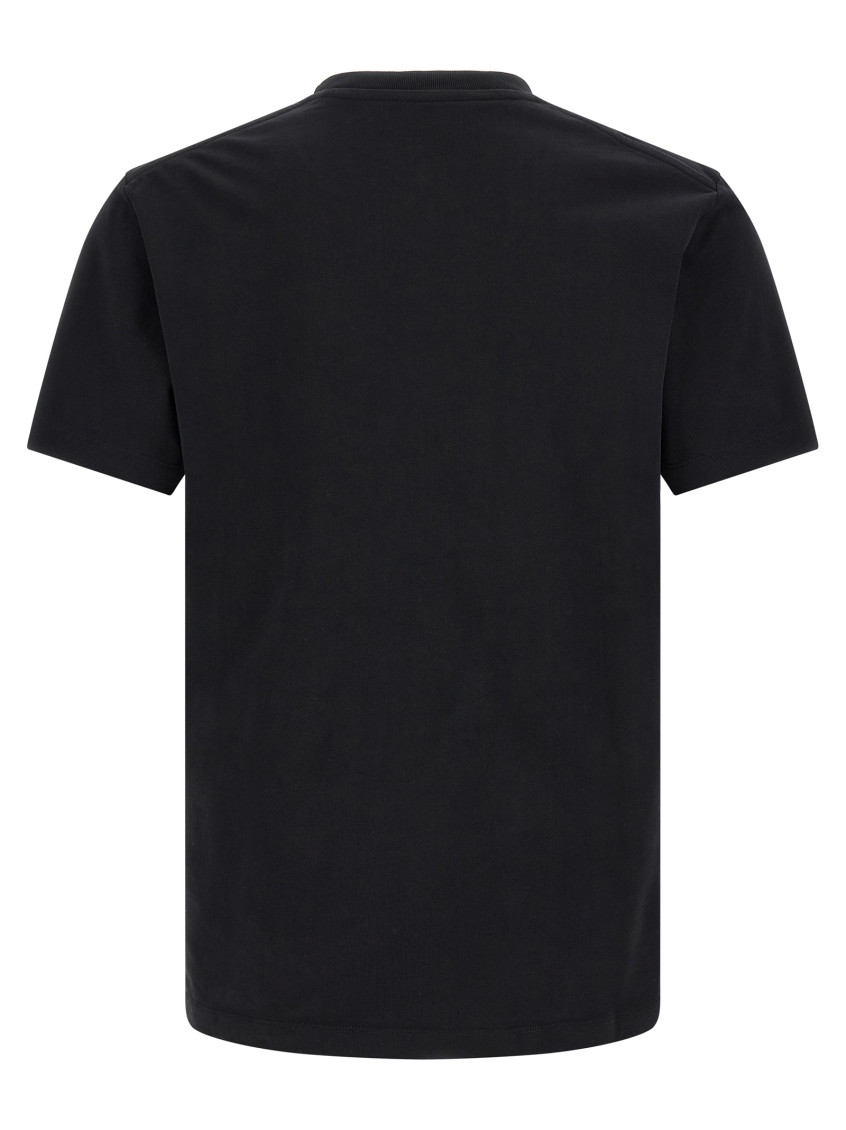 Black Graphic Crew Neck T-Shirt