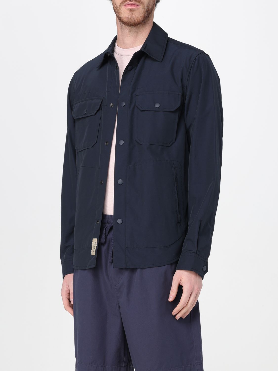 Jacket WOOLRICH Men color Blue