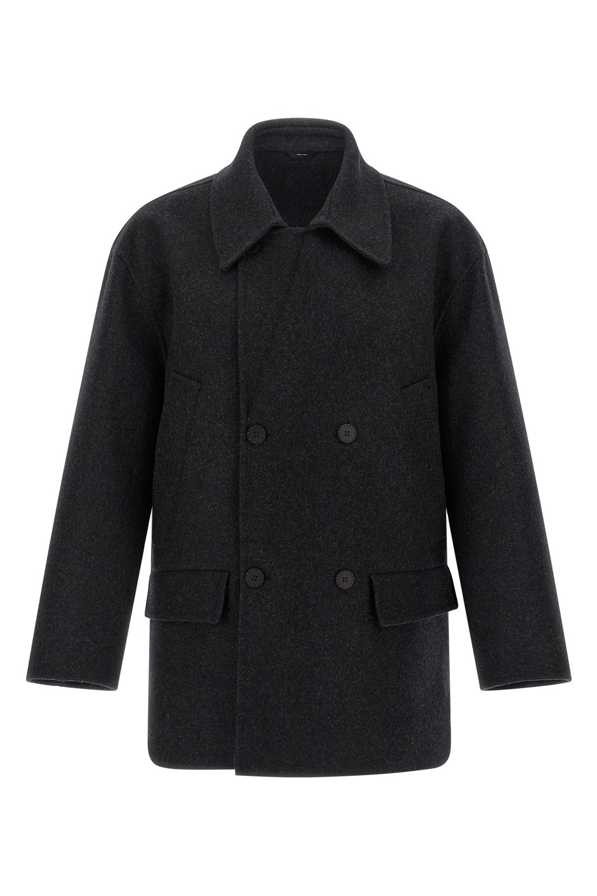 Felt Wool Coat