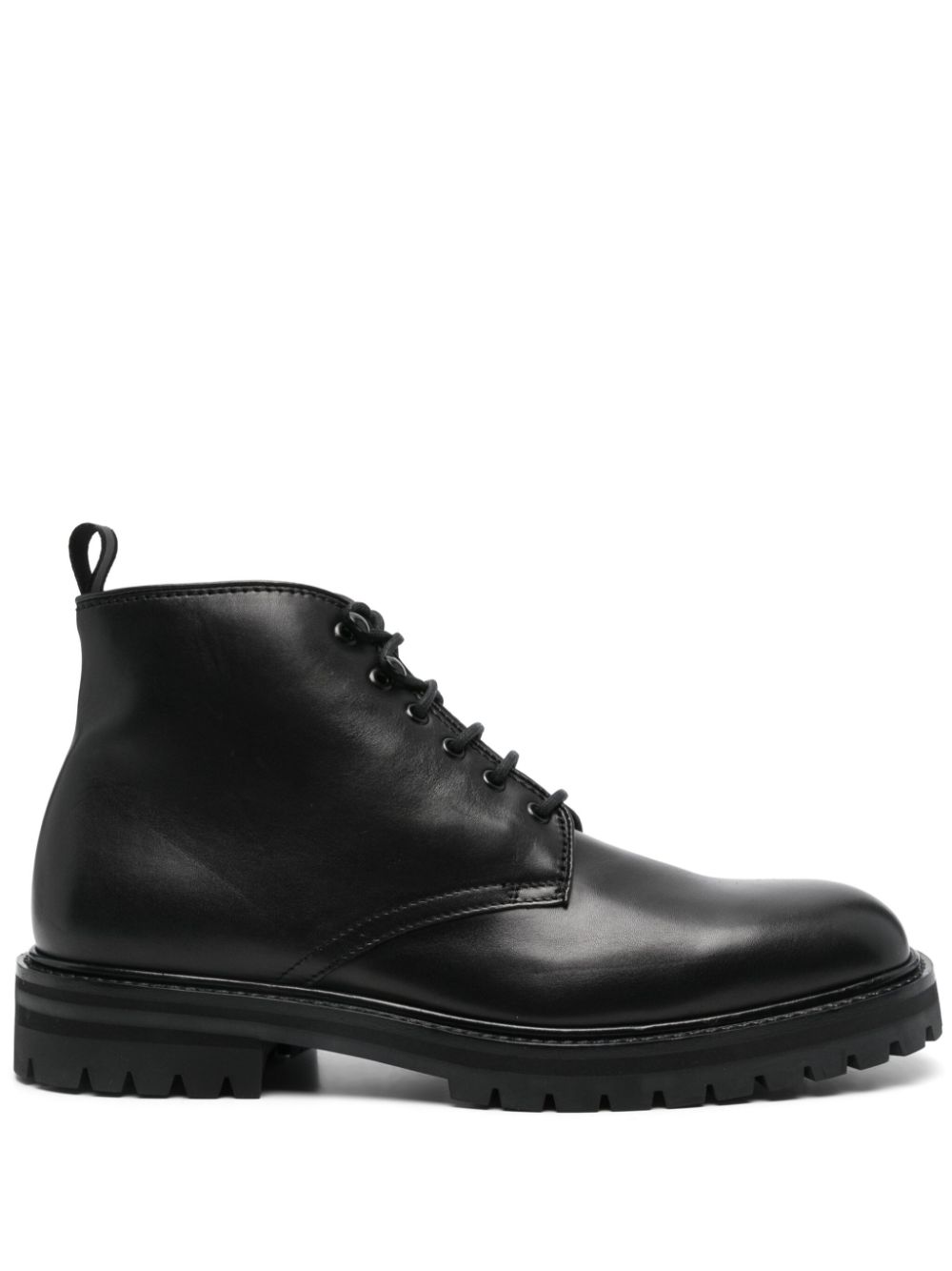 Leather boots - Black