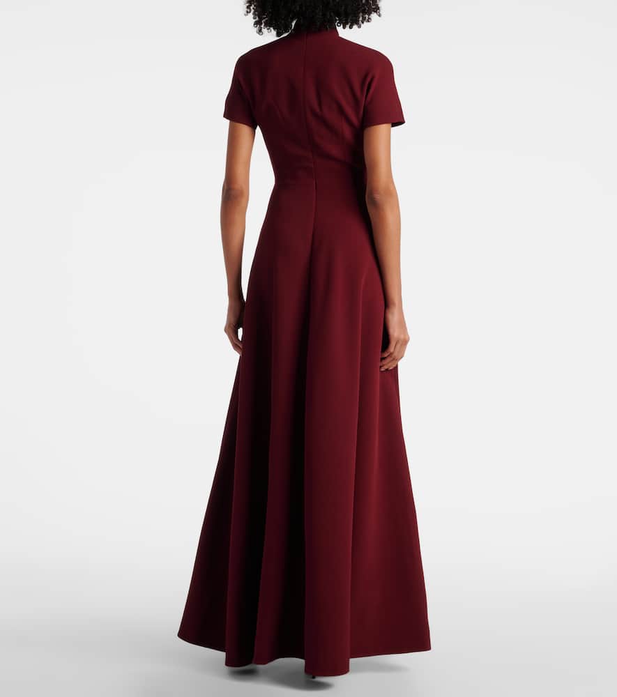 Emilia Wickstead Malinda crêpe gown