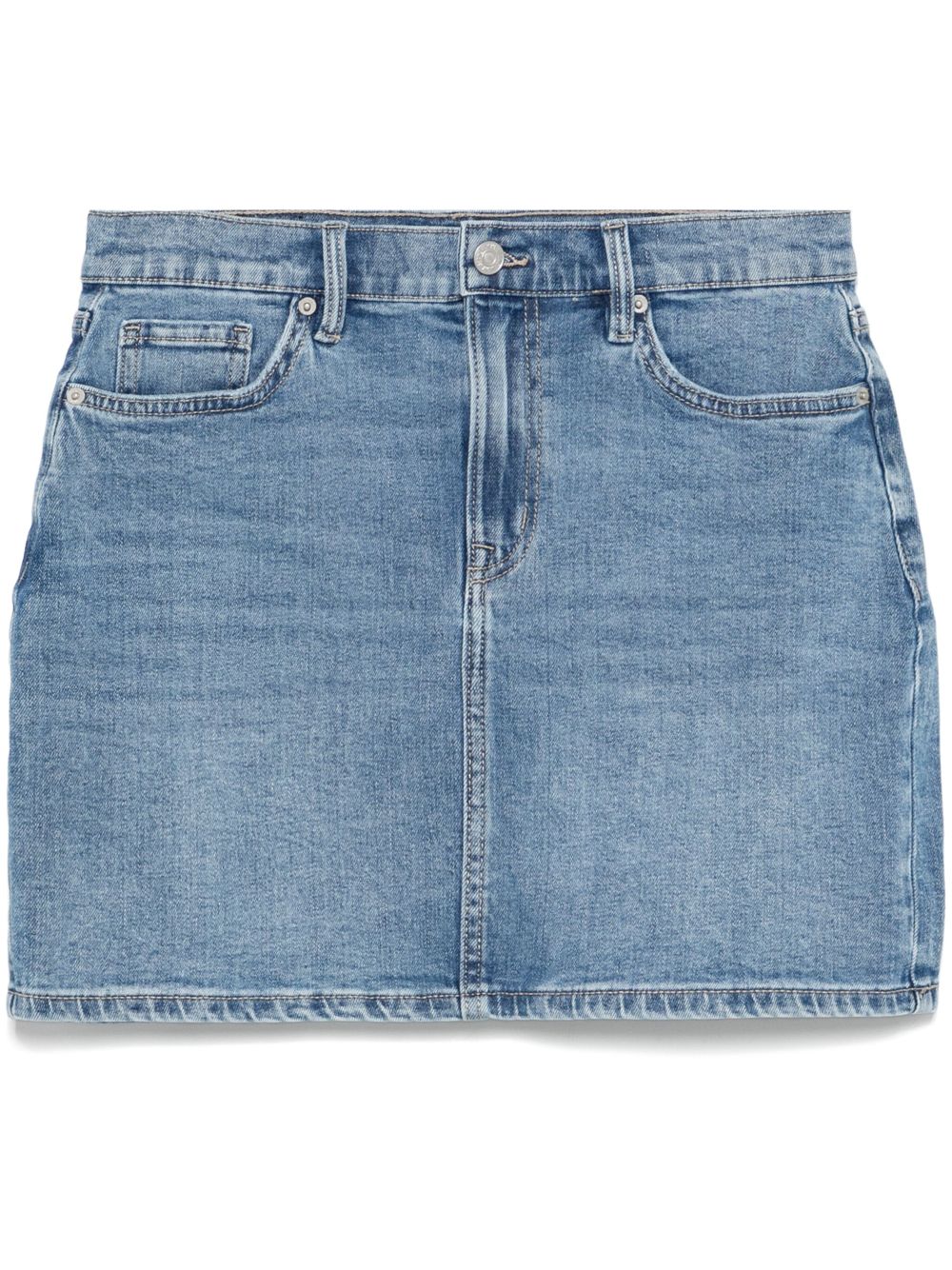High-rise mini skirt - Blue