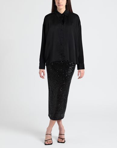 B. yu Woman Shirt Black Size S Viscose