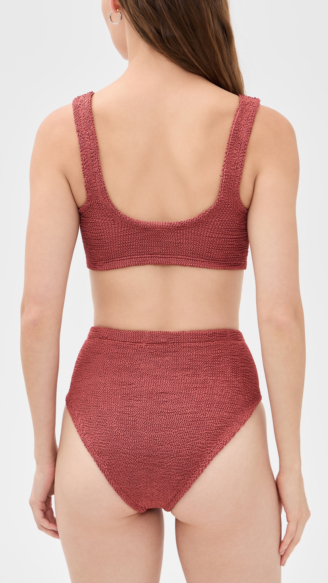 Women's Bikini Set METALLIC ROSEWOOD One Size
