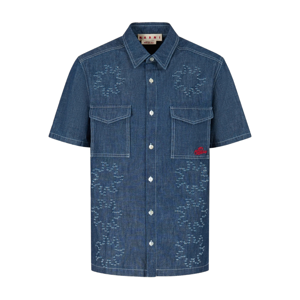 Pockets Sun-detail Shirt