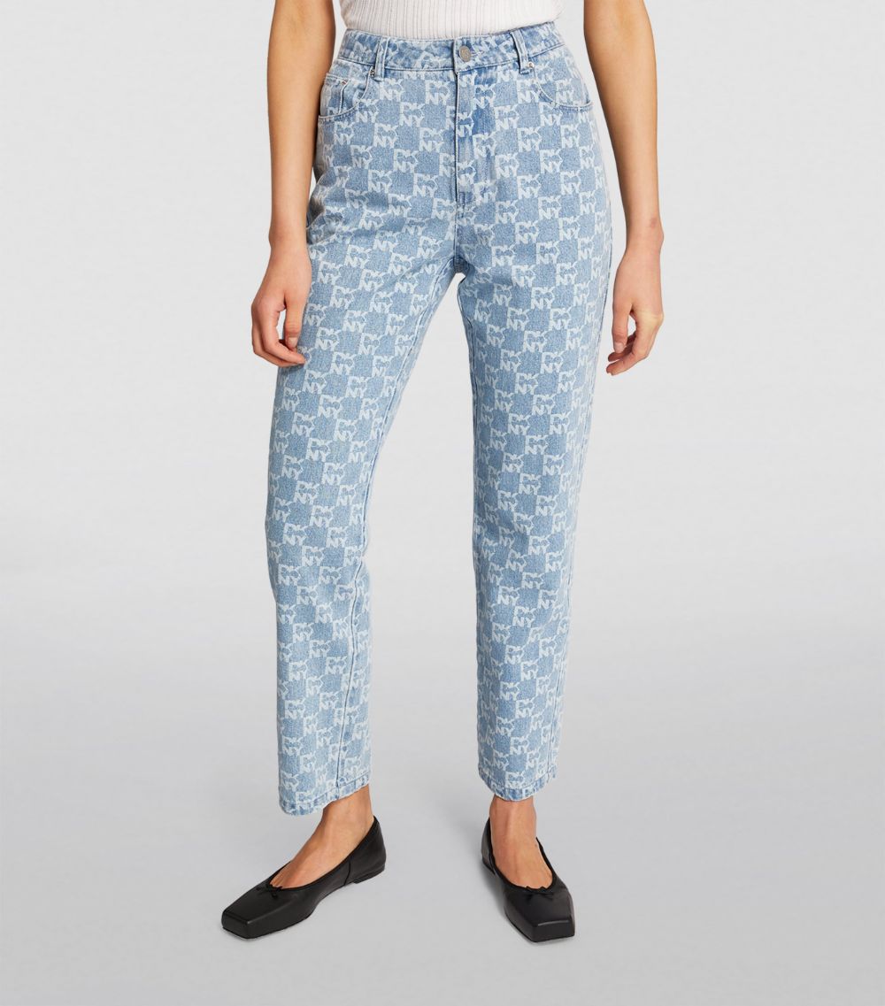 Logo Wide-Leg Jeans