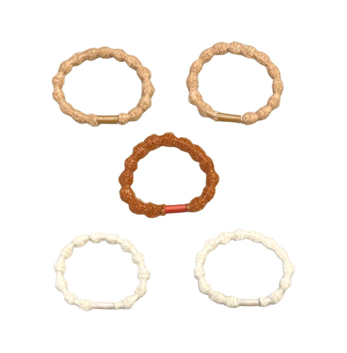 Hair Tie Set of 5 - Light Hair - Light