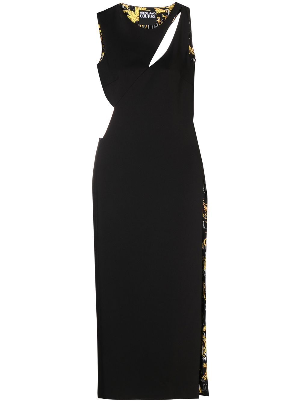 Cut-out maxi dress - Black