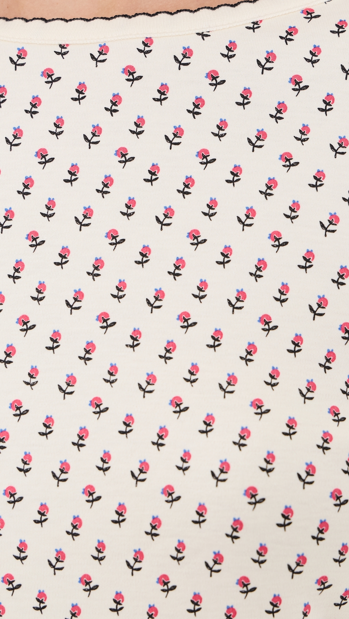 Ellie Pajama Set Petite Posies Print